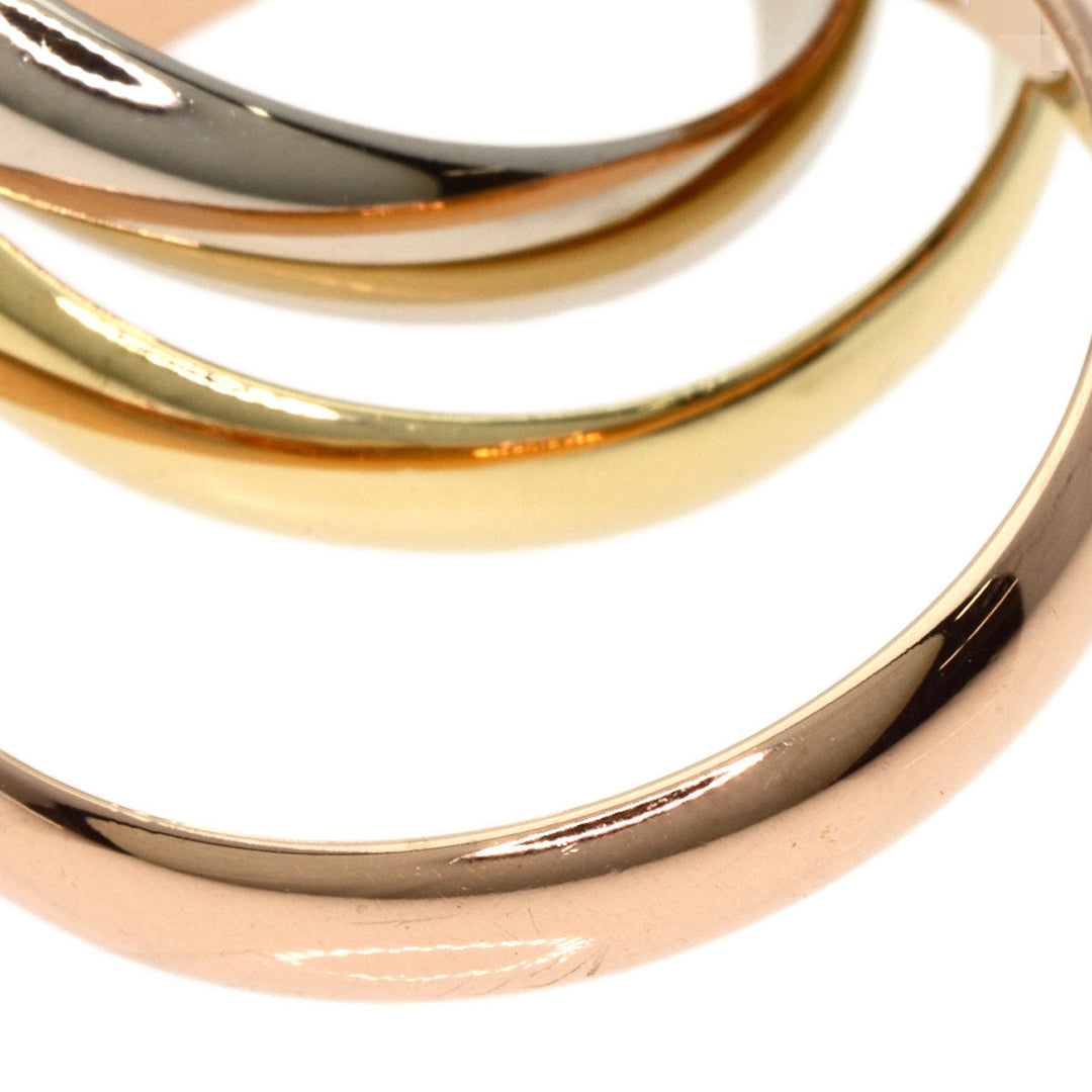 CARTIER Ring 18K Yellow Gold gold Trinity #53