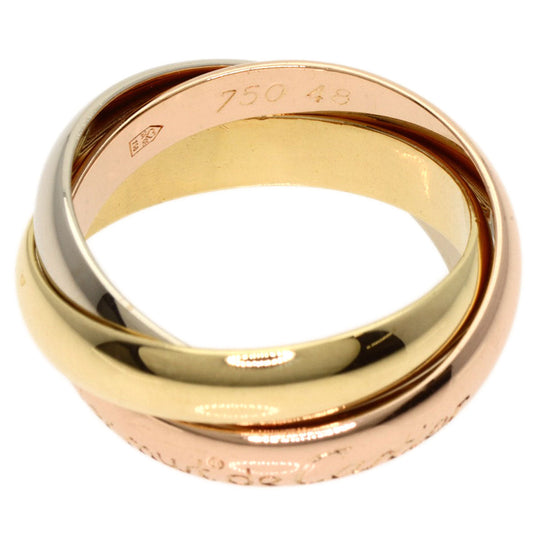 CARTIER Ring 18K Yellow Gold gold Trinity #48