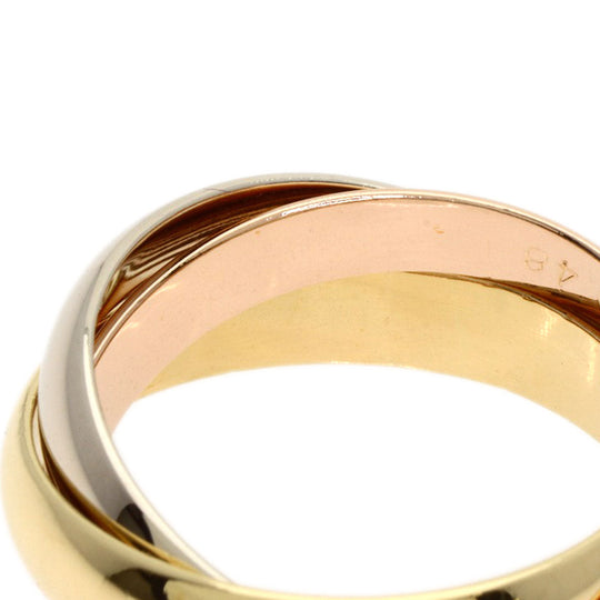CARTIER Ring 18K Yellow Gold gold Trinity #48