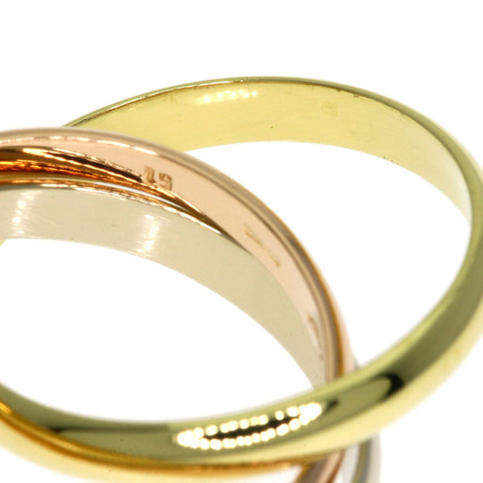 CARTIER Ring 18K Yellow Gold gold Trinity #51
