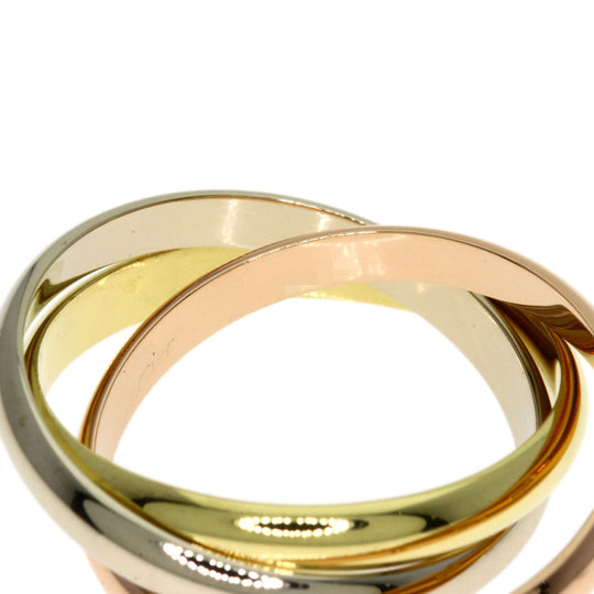 CARTIER Ring 18K Yellow Gold gold Trinity #51