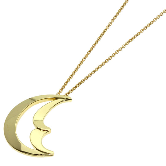 TIFFANY&Co. Necklace 18K Yellow Gold gold Crescent Moon
