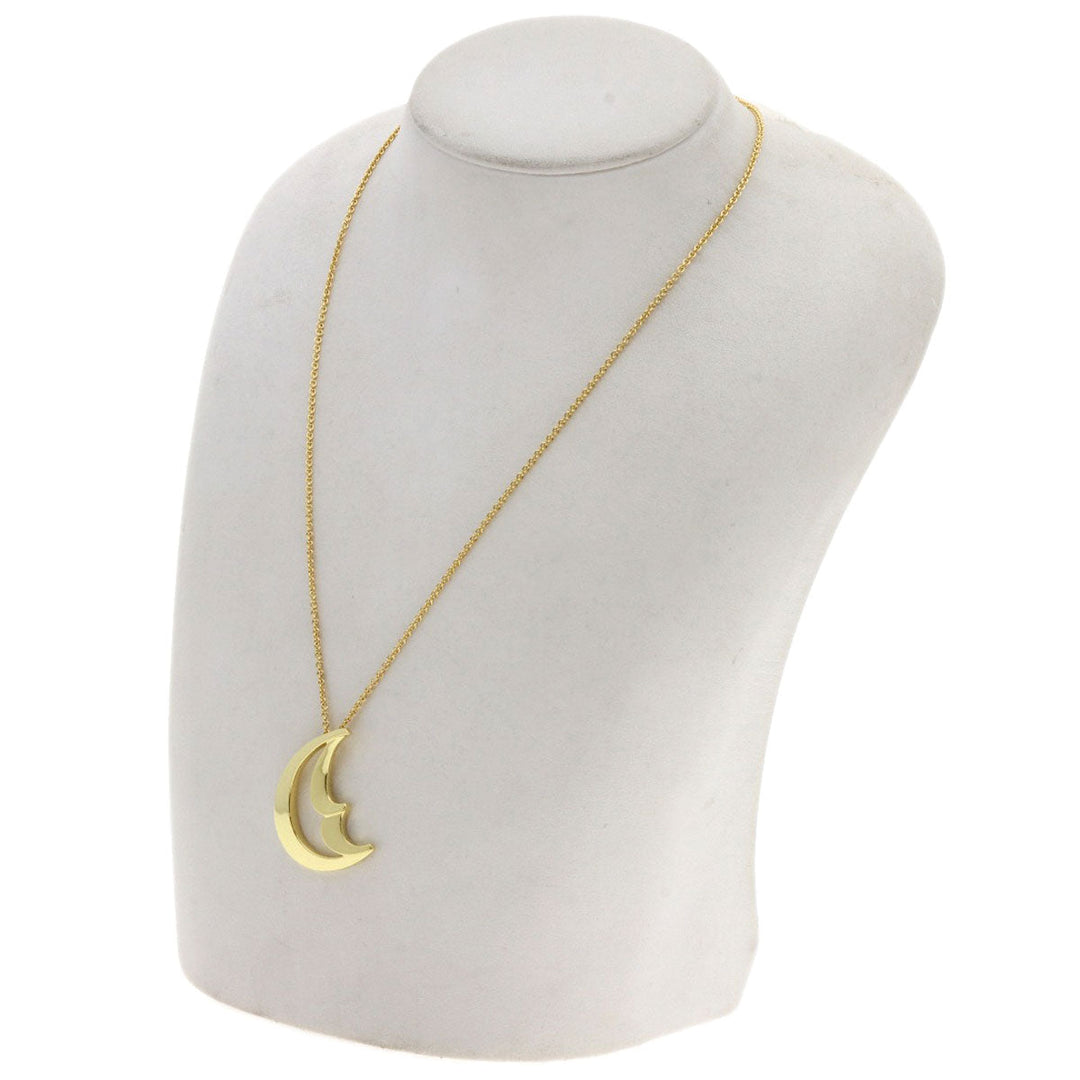 TIFFANY&Co. Necklace 18K Yellow Gold gold Crescent Moon