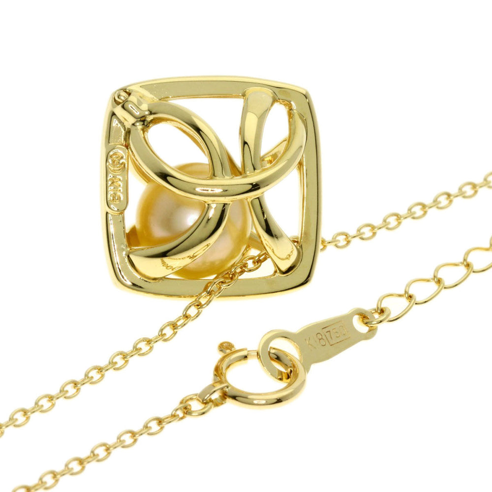 TASAKI Necklace 18K Yellow Gold gold Pearl Women Used Authentic