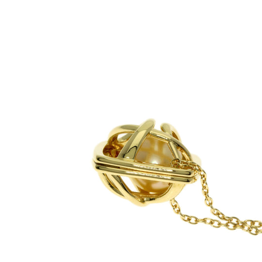 TASAKI Necklace 18K Yellow Gold gold Pearl Women Used Authentic