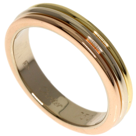 CARTIER Ring K18YG , K18WG , K18PG gold Three color Women Used Authentic