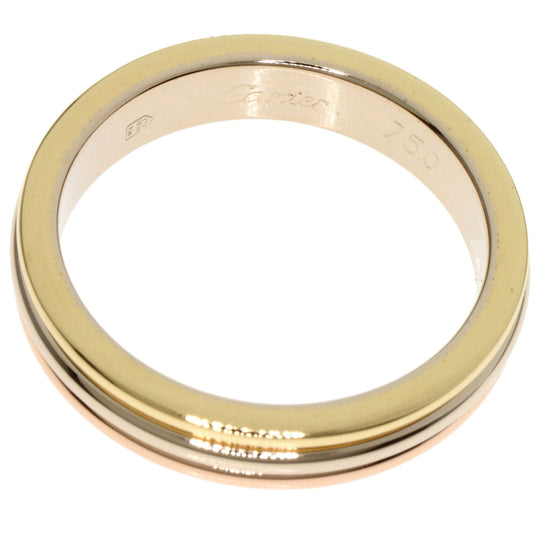 CARTIER Ring K18YG , K18WG , K18PG gold Three color Women Used Authentic