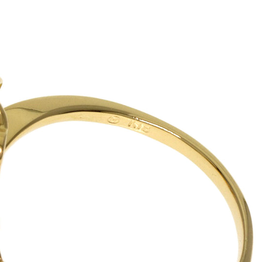 MIKIMOTO Ring 18K Yellow Gold gold Pearl pearl diamond Women Used Authentic