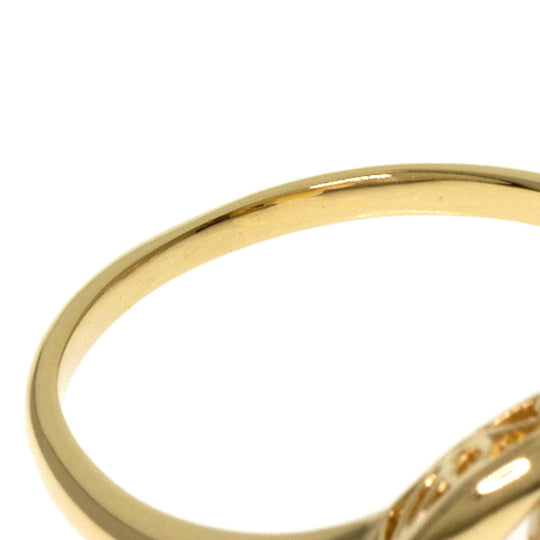MIKIMOTO Ring 18K Yellow Gold gold Pearl pearl diamond Women Used Authentic
