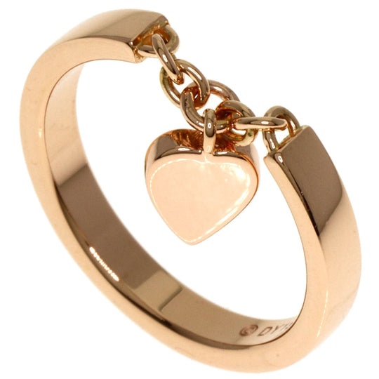 CARTIER Ring 18K Pink Gold gold Monamour Heart #48 Women Used Authentic
