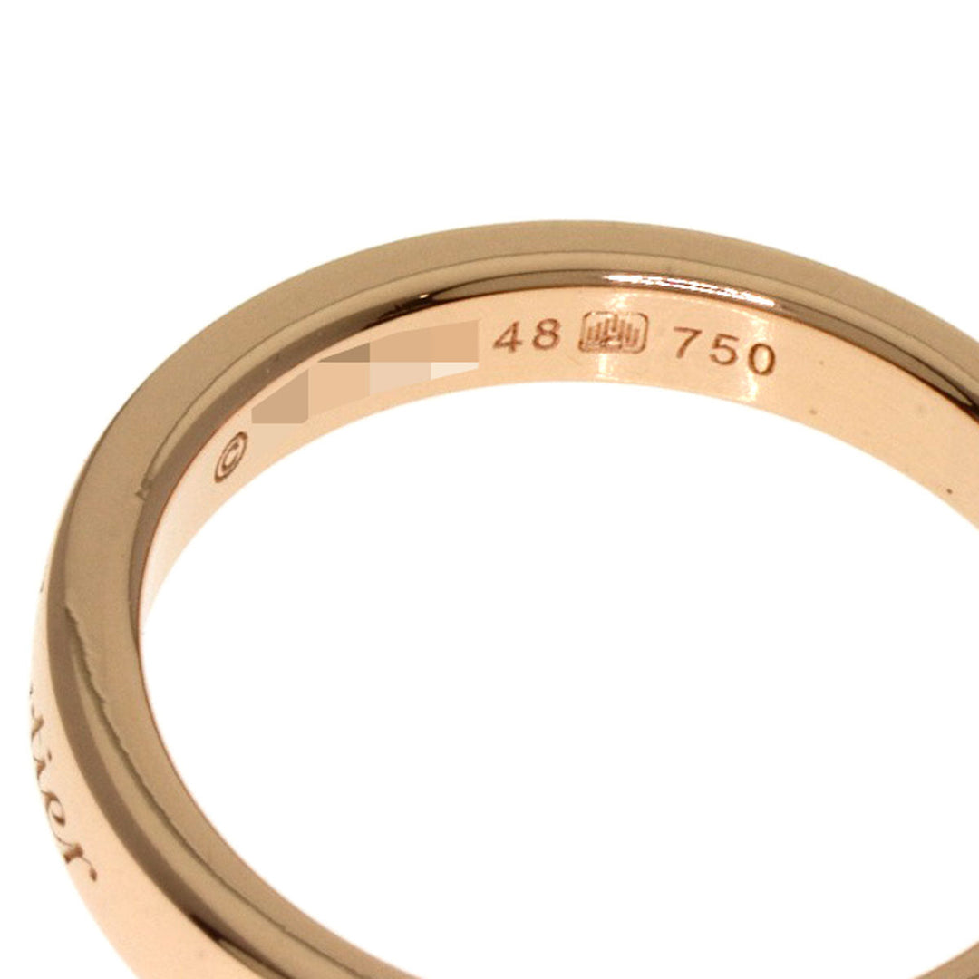 CARTIER Ring 18K Pink Gold gold Monamour Heart #48 Women Used Authentic