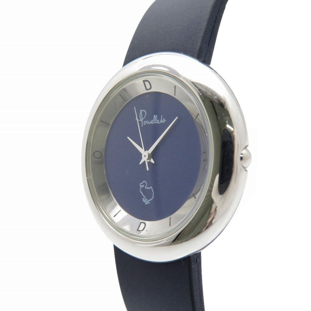 Pomellato Watches Quartz Stainless Steel, Rubber Navy Quartz Dodo Navy dial mens Used Authentic