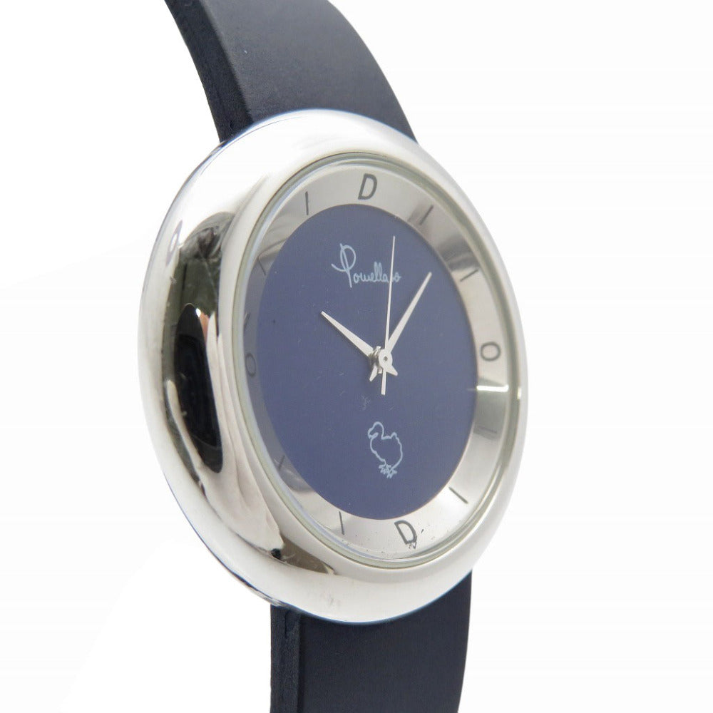 Pomellato Watches Quartz Stainless Steel, Rubber Navy Quartz Dodo Navy dial mens Used Authentic