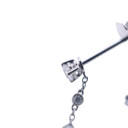 Gimel Pierce Diamond, Pt950Platinum Platinum Briolette cut 0.76ct Women Used Authentic