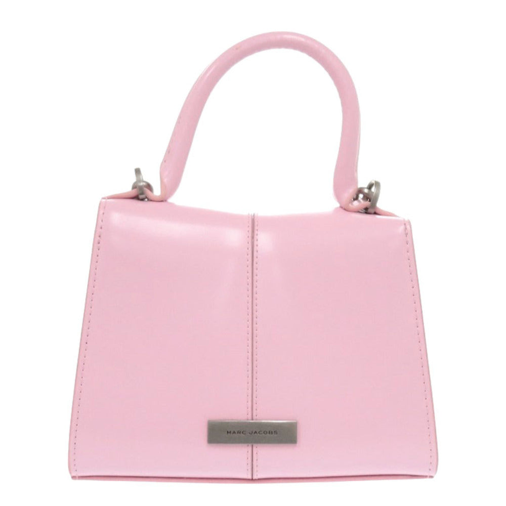 MARC JACOBS Handbag 2P3HSC004H01 685 leather BUBBLEGUM Pink The St. Mark Top Handle Mini Women Used Authentic