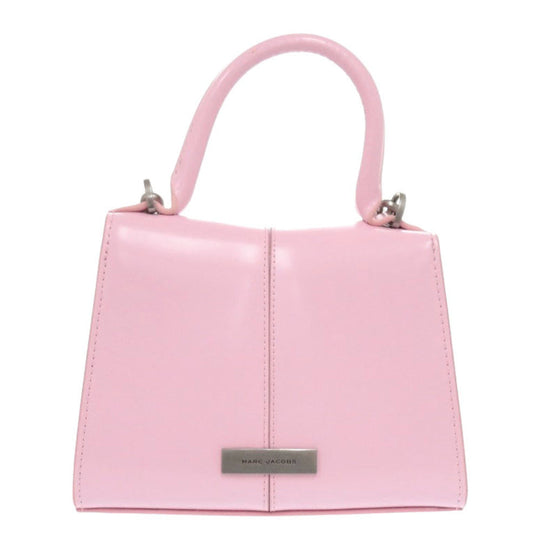 MARC JACOBS Handbag 2P3HSC004H01 685 leather BUBBLEGUM Pink The St. Mark Top Handle Mini Women Used Authentic