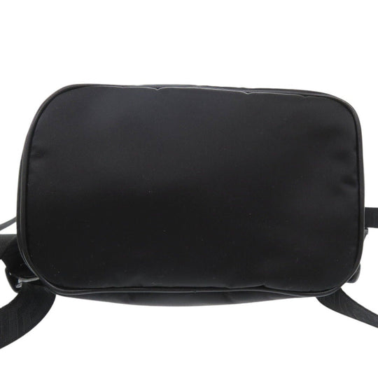 Gianni Versace Backpack 1013792 1A02155  Nylon black Medusa Backpack Mini Bag Women Used Authentic