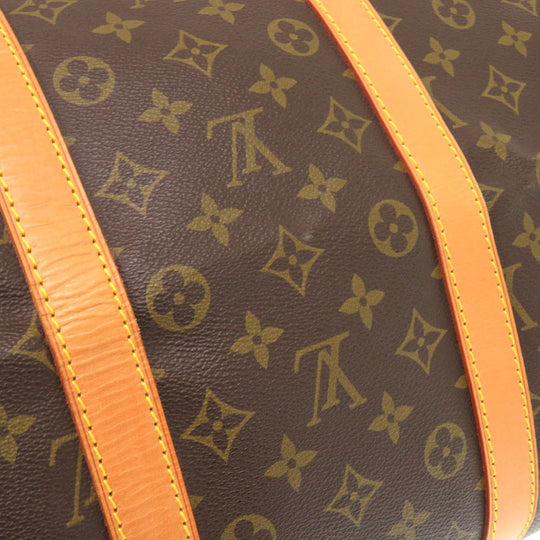 LOUIS VUITTON Boston Duffel bag M41424 Monogram canvas Brown Monogram Keepall 55 mens Used Authentic