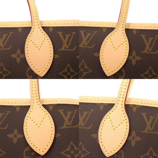 LOUIS VUITTON Tote Bag M40995 Monogram canvas Brown Monogram New Neverfull MM Women Used Authentic
