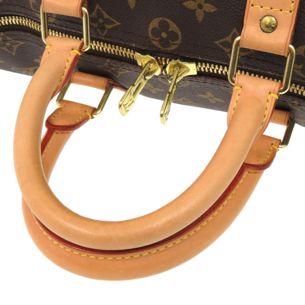 LOUIS VUITTON Boston Duffel bag M41418 Monogram canvas Brown Monogram Keepall bandouliere45 mens Used Authentic