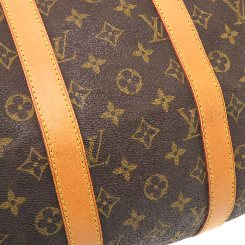 LOUIS VUITTON Boston Duffel bag M41418 Monogram canvas Brown Monogram Keepall bandouliere45 mens Used Authentic
