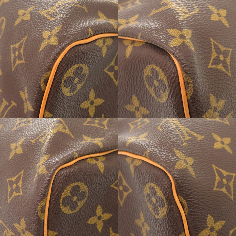 LOUIS VUITTON Boston Duffel bag M41418 Monogram canvas Brown Monogram Keepall bandouliere45 mens Used Authentic