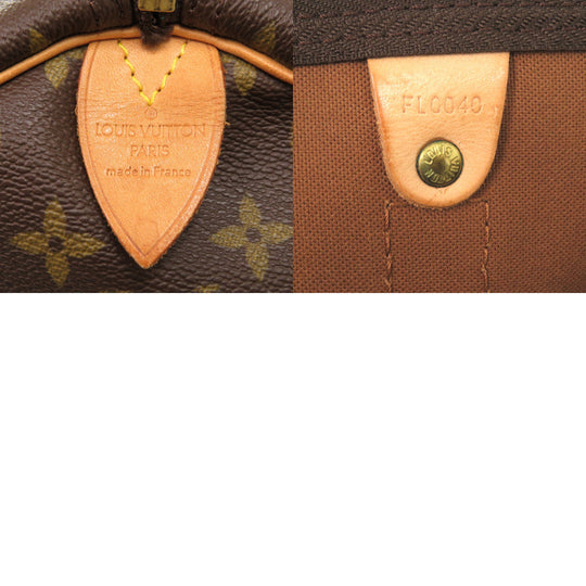 LOUIS VUITTON Boston Duffel bag M41426 Monogram canvas Brown Monogram Keepall 50 mens Used Authentic