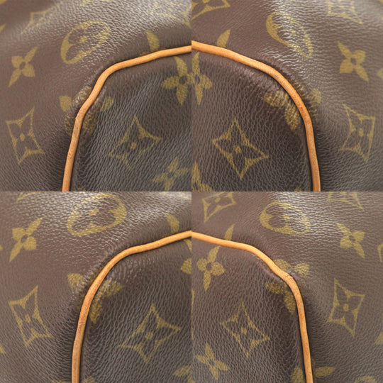 LOUIS VUITTON Boston Duffel bag M41426 Monogram canvas Brown Monogram Keepall 50 mens Used Authentic