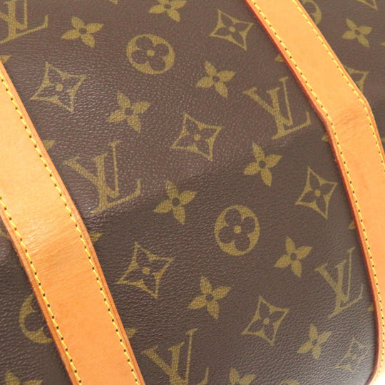 LOUIS VUITTON Boston Duffel bag M41426 Monogram canvas Brown Monogram Keepall 50 mens Used Authentic