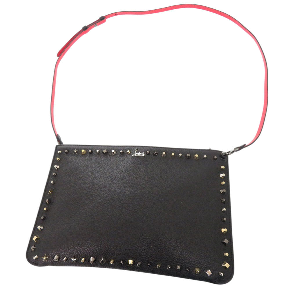 Christian Louboutin Shoulder Bag 3175006 leather black