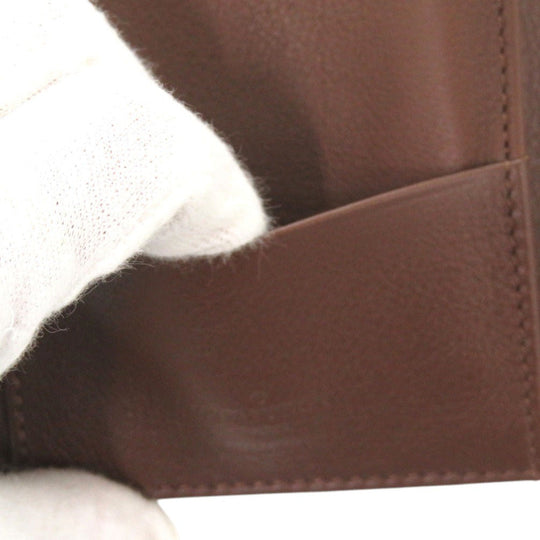 LOUIS VUITTON Long Wallet Purse M95995 Monogram Mahina Brown Monogram Mahina Portefeuille Amelia