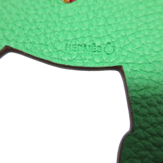 HERMES key ring Epsom , Togo Navy Petit Ash