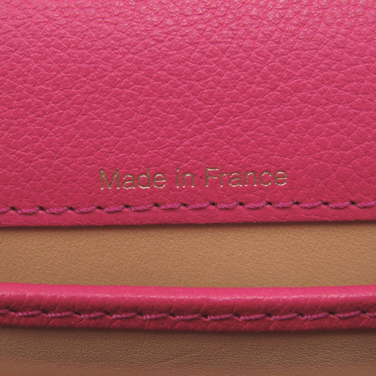 DELVAUX Handbag leather pink Bryon Mini Women Used Authentic