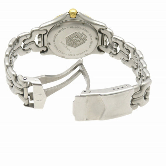 TAG HEUER Watches Quartz S95.813 Stainless Steel beige Quartz Cell Series Professional 200m beige dial mens Used Authentic