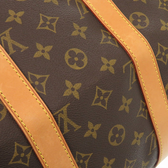 LOUIS VUITTON Boston Duffel bag M41428 Monogram canvas Brown Monogram Keepall 45 mens Used Authentic
