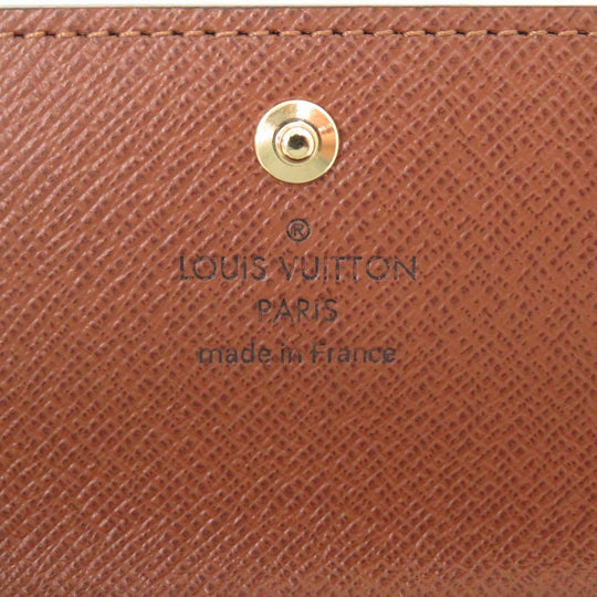 LOUIS VUITTON Key case Key holder  M69517 Monogram canvas Brown Monogram Multicles4