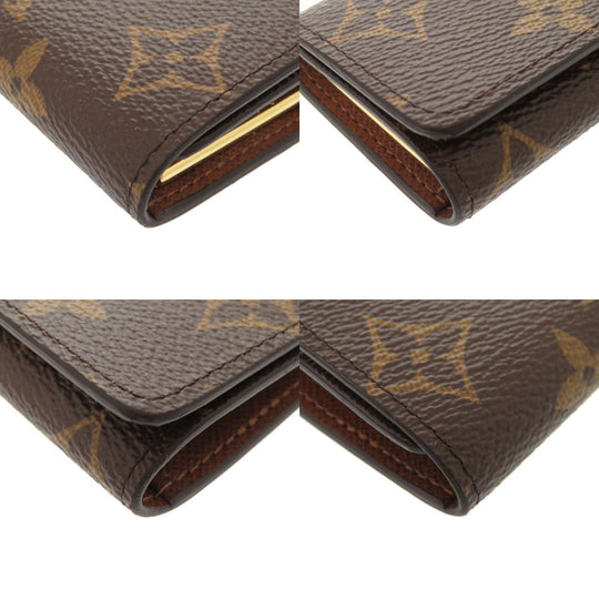 LOUIS VUITTON Key case Key holder  M69517 Monogram canvas Brown Monogram Multicles4
