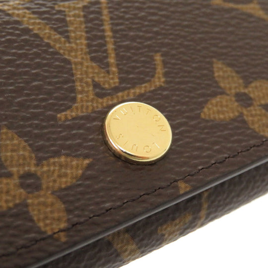 LOUIS VUITTON Key case Key holder  M69517 Monogram canvas Brown Monogram Multicles4