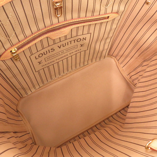 LOUIS VUITTON Tote Bag M40995 Monogram canvas Brown Monogram New Neverfull MM Women Used Authentic