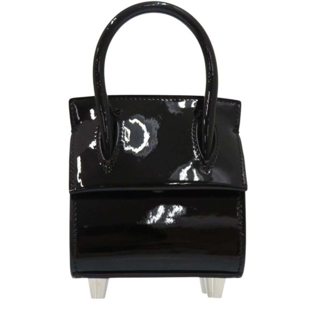 Christian Louboutin Shoulder Bag Patent leather black 2way Paloma Nano Women Used Authentic