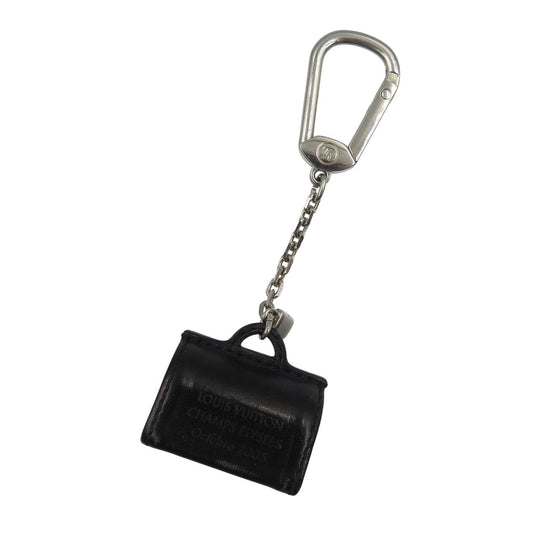LOUIS VUITTON key ring M99207 Leather, Metal Noir Portocle Speedy Women(Unisex) Used Authentic