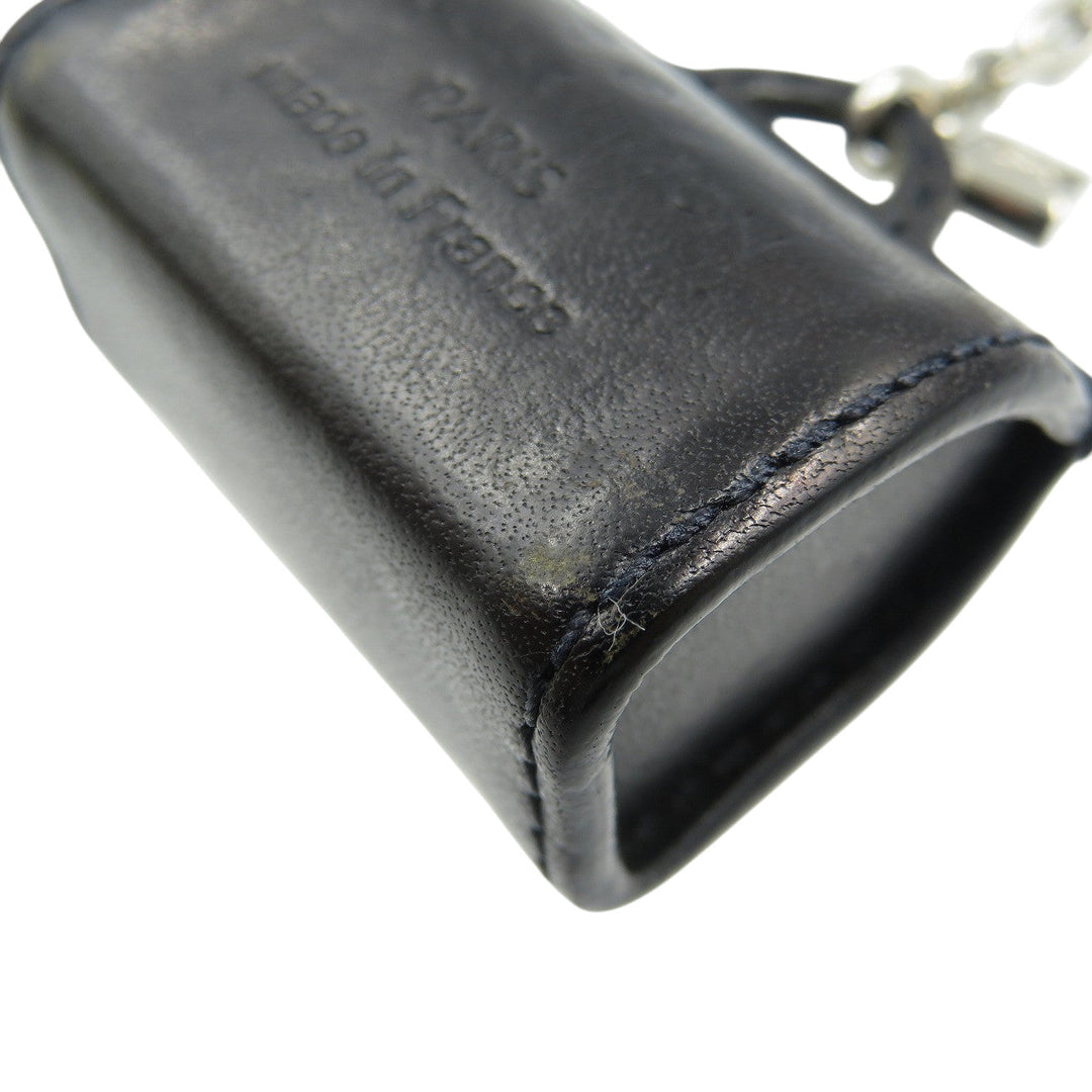 LOUIS VUITTON key ring M99207 Leather, Metal Noir Portocle Speedy Women(Unisex) Used Authentic