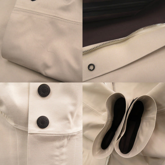 HERMES Other outerwear Nylon beige Long blouson Country mens M Used Authentic