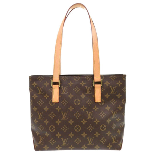 LOUIS VUITTON Handbag M51148 Monogram canvas Brown Monogram Cabas Piano Women Used Authentic