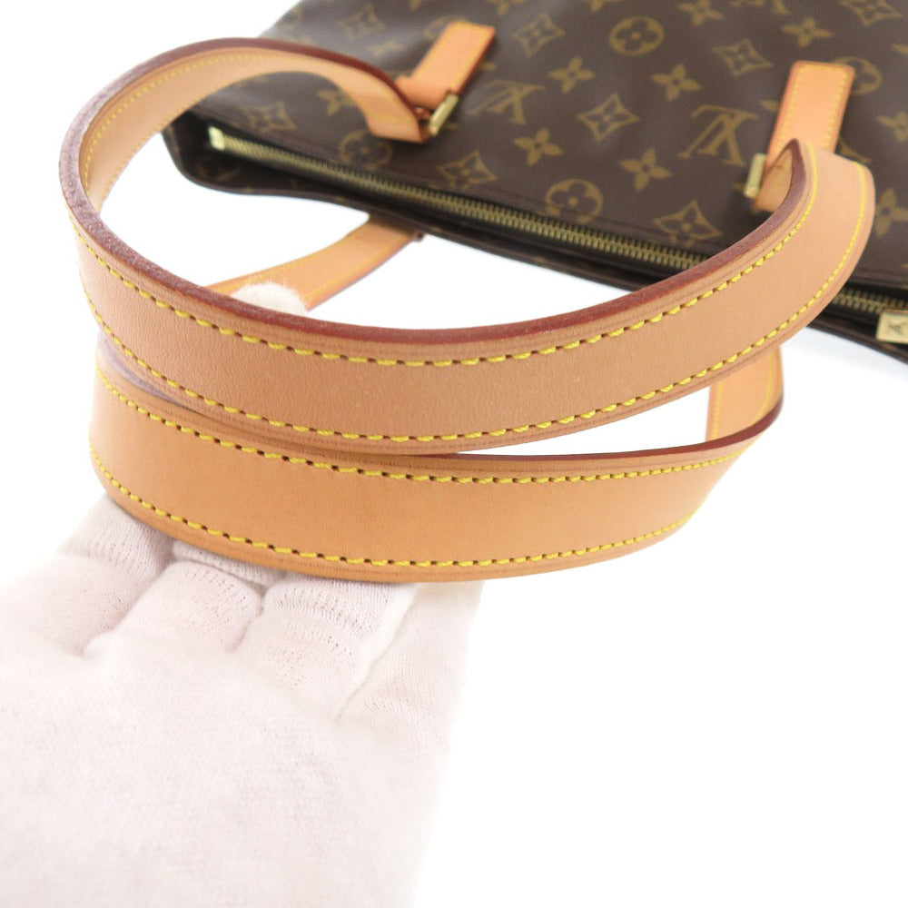 LOUIS VUITTON Handbag M51148 Monogram canvas Brown Monogram Cabas Piano Women Used Authentic