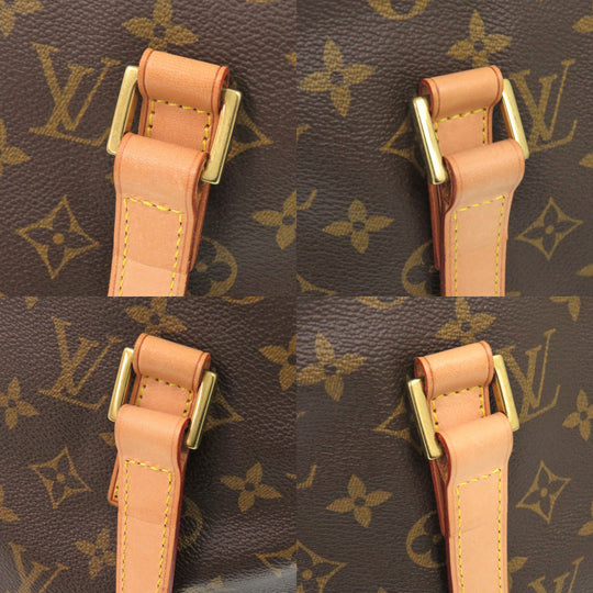 LOUIS VUITTON Handbag M51148 Monogram canvas Brown Monogram Cabas Piano Women Used Authentic