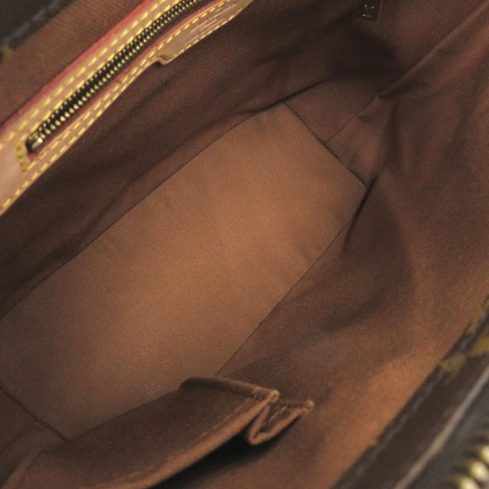 LOUIS VUITTON Handbag M51148 Monogram canvas Brown Monogram Cabas Piano Women Used Authentic