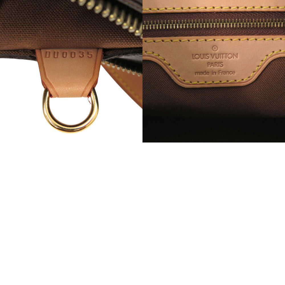 LOUIS VUITTON Handbag M51148 Monogram canvas Brown Monogram Cabas Piano Women Used Authentic