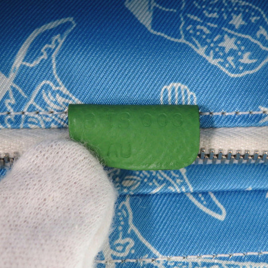 HERMES Coin case Epsom Vert Yucca Azap silk in compact Women Used Authentic