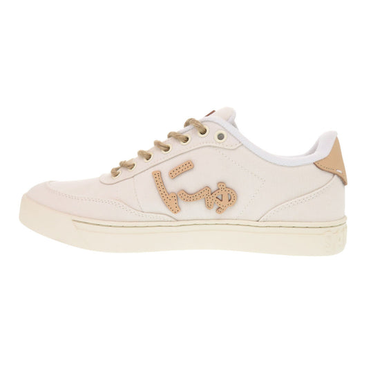 Sangacio sneakers Linen, Tanned Leather white NEWS ORGANIC mens Used Authentic